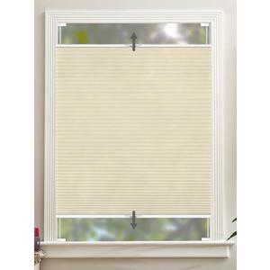 FRANK GOODMAN Tension Holding Top Down Bottom Up Cellular Shades, Privacy Light Filtering Top Down Bottom Up Cellular Shades, Energy-Saving Honeycomb Blinds,Noise Reduction Honeycomb Blind 102x122cm