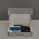 105-Device Compatible WiFi Extender Signal Booster, WiFi Extender, 12880 Sq.Ft Long Range, Dual Band 5GHz/2.4GHz 1200Mbps, Simple Installation for Home & Outdoor (Black-G1)