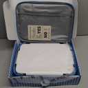 Charcoolerie Chilled Snackle Box, Divided Serving Tray, with Ice Pack and Bonus Insulated Carry Bag, with Leak-Resistant 4-Latch Lid, 16 Compartments, Keeps Snacks Cold for Hours, Gift-Ready Packaging