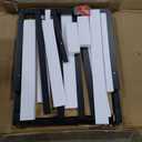 GarveeHome Industrial Dining Table for 6-8 People, 78.7 in Long Kitchen Table with Sturdy Metal Frame & Rustic Brown Finish - Seats 6 Rectangular Counter for Dinner, Easy to Install(Only Table)