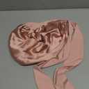 YANIBEST Adjustable Silk Bonnet for Sleeping Women Double Layer Satin Bonnet Reduce Friction Prevent Frizz Curly Hair