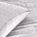 3-Piece Pink Unicorn Pendant Sheet Set | 1 Twin Flat Sheet, 1 Twin Fitted Sheet & 1 Queen Pillowcase | 100% Softly Brushed Microfiber Polyester | Soft, Smooth & Durable | Ideal for Kids