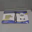 Hiware All-Purpose Shower Squeegee for Shower Doors, Bathroom, Window and Car Glass - Stainless Steel, 12 Inches (Silver)