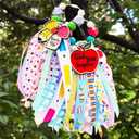 2Pcs football baseball Keychains for Women Bogg Bag Charms bag Pendant Handbag Backpack Charms Keyring Pendant