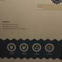 Riveira 30 x 22 Bamboo Natural Stove Top Covers for Electric Stove & Gas Stove Top Covers for Gas Burners  Large Gas Stove Cover with Handle & Juice Groove  Rustic Stove Covers for Gas Stove Top