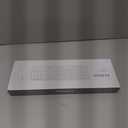 seenda Bluetooth Keyboard and Mouse for Mac, SKM64-2 Multi-Device Rechargeable Slim Wireless Keyboard Mouse Stainless Steel Full Size, Compatible with MacBook Pro/Air, iPad, Mac - Space Gray