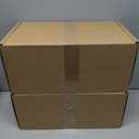 2 x TINGE TIME Preserved Flowers Bouquet, Orange & Navy Blue Roses Gift Bouquet, Eternal Roses Bouquet for Wedding, Table Centerpieces, Mothers Day, Birthday Gifts, Anniversary, Graduation