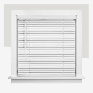 CHICOLOGY Cordless Mini Blinds, 1 Inch Vinyl Window Blinds, Room Darkening & Privacy, Easy Install with Adhesive Brackets, Child Safe, for Windows, Doors & Campers, Midnight White,16" W x 36" H