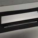 1 Set Mail Slot for Front Door, Aluminum Alloy Mail Slots Cover with Mail Catcher Bag Mail Slot Catcher for Door Mail Slot(12"2.7",Black)