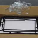 Kanwone 3 Tiered Serving Stand - White Porcelain Platters, 14.5" x 6" Tier Serving Trays for Entertaining, Dessert Stand