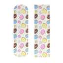 ZUEXT 9" x 33" Skateboard Grip Tape, 2Pack Donut Waterproof Longboard Grip Tape, Bubble Free Non Slip Scooter Griptape for Rollerboard Stairs Pedal Wheelchair Step (23x84cm)