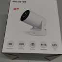 Mini Portable Projector with 4K Support, Bluetooth 5.4 WIFI6, 5watt Sound Base Speaker, 160 ANSI, Android 11, 210 Rotation , Auto Keystone Correction Video Projector HY300 ULTRA