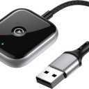 Wireless CarPlay Adapter for Apple CarPlay, Easy to Upgrade Wired CarPlay to Wireless, Instant Connectivity, Super Mini CarPlay Dongle for iPhone Fit for Cars with Built-in CarPlay