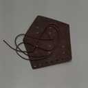Medieval Faux Leather Brown Bracer Arm Cuff Armor Cosplay Costume Accessory