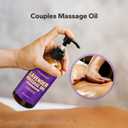 2 x Lavender Massage Oil (8 Fl Oz), Aromatherapy Massage Oil, Lavender Bliss Massage Oil, Natural Relaxation for Mind and Body