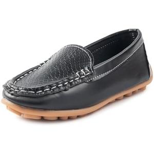 Fudaolee Boys Girls Loafers Dress Flats Slip-On Oxford Casual Moccasins School Walking Boat Shoes(Toddler/Little Kid/Big Kid) 3