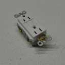 Legrand radiant 1597TRWCCD12 15 Amp GFCI Self Test Tamper Resistant Decorator Duplex Outlet, White (1 Count)