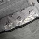 Dog Stairs/Steps for High Beds, A.FATI 6 Step Foam Pet Steps for Small Dogs/Old Pets, Non-Slip Dog Ramp for Bed, Grey, 4 Modules