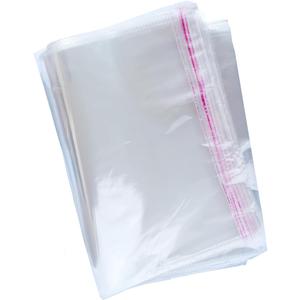 15' x 20' Clear Cellophane Resealable Plastic OPP Self Seal Poly Bags for Apparel, Party, Wedding, Gift (15x20 inch, 100Pcs)