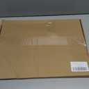 Hand Towel Stand, 16" Heavy Weighted Hand Towel Holder for Bathroom, Modern Counter Towel Holder, Standing Towel Bar Countertop(Black Stainless Steel Bar, Black Natural Marble Base)