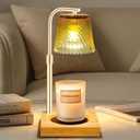Candle Warmer Lamp with Timer, Height Adjustable Dimmable Wax Melts Warmer for Jar Candles, House Warming Home Decor Christmas Birthday Gifts for Women Mom