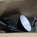 DXOVEEN Reptile Heat lamp Reptile Light Fixture with Heat Lamp Stand,Height Range from 15.7inch to 74.3inch with 360°Adjustable Swing Arm for Bearded Dragon Turtles Snake and Chicks