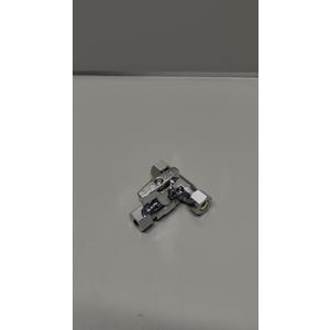 3/8" Brass Compression Angle Stop Valve, Water Line Splitter Connector Tee for Dishwasher, Commercial Sink Faucet, and Water Supply Line