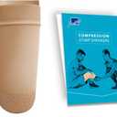 Prosthetic Stump ShrinkersAbove Knee, 35cm, Compression, Amputee Socks, 20-30, Daily use, Taiwan Excellence 2XL (Beige)