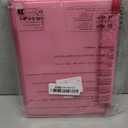 INFILAND Case for iPad 6th/5th Generation 9.7 Inch 2018/2017, iPad Air 2 Cute Glitter Clear Protective Cover for Kids, Girls, Woman, with Pencil Holder (Pink)