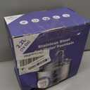 Cat Water Fountain Stainless Steel: 74oz/2.2L Cat Fountain for Drinking - Pet Water Fountain for Cats Inside - Quiet Cats Water Bowl Dispenser - Kitty Drinking Fountains - for Pets& Small Animals