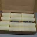 YOROXRG Set of 24 Waterproof Outdoor Flameless Candles, LED Candles with 4 Remote and Timer,(H 4" 5" 6" x D 2.2"),for Christmas,Halloween,Wedding,Festival