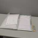 Blulu 2 Pcs Silver, 12 x 18 Inch, Front Load Easy Open Snap Frame Poster/ picture Frame, Metal Frame, Snap Open Sign Holder Frame, Wall Mount or Tabletop