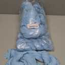 6 Pieces Baby Blue 10FT Cheesecloth Table Runner Boho Gauze Fabric Table Runner Rustic Sheer Runner for Wedding Birthday Baby Shower Party Boho Table DecorationBaby Blue (35" x 120"-6 Pack)