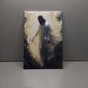 Jesus Walking on Water Church Decoration 16x24in