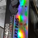 Dynamic Friction Company Rear 4000 HybriDynamic Brake Pads and Hardware Kit 4000-1051-01