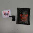 EVIL ENERGY 8AN Female to 3/8" Barb Hose Fitting 90 Degree Swivel