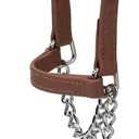 Brahma Webb  Goat Halter, Medium, Brown