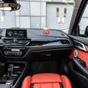 PRETYZOOM 5Pcs Japanese Maneki Lucky Money Cat Fengshui Waving Cat Chinese Statue Housewarming for Car Dashboard Figurines, Front Desk, Car, Business Openings Welcoming Good Luck Wealth 1.8x1.3 Inch