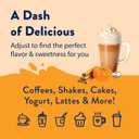 Jordan's Skinny Mixes Sugar Free Coffee Syrup, Holiday Pumpkin Spice Coffee Flavoring Syrup, Zero Calorie Drink Mix for Lattes, Baking, Protein Shake, Dairy & Gluten Free, Kosher, 25.4 Fl Oz (EXP 06/18/26)