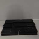 Marbrasse 2 Tier Paper Organizer Letter Tray, Mesh File Organizer with Handle, Paper Sorter Desk Organizer for Home Office Supplies - Black