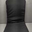 Outdoor Bench Cushion: Waterproof and Fade Resistant Patio Furniture Cushions - Non-Slip Bench Pad Cushion with Removable Cover for Garden Swing Porch Sofa Settee, 48 x 18 x 3 Inch, Black