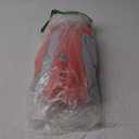 SUNFURA Full Body Dog Coat - Warm Fleece Jacket for Medium Dogs, Turtleneck Winter Coats with Harness, Reflective Dog Snowsuit Windproof Puffer Jackets with Legs for Boston Terrier, Orange M