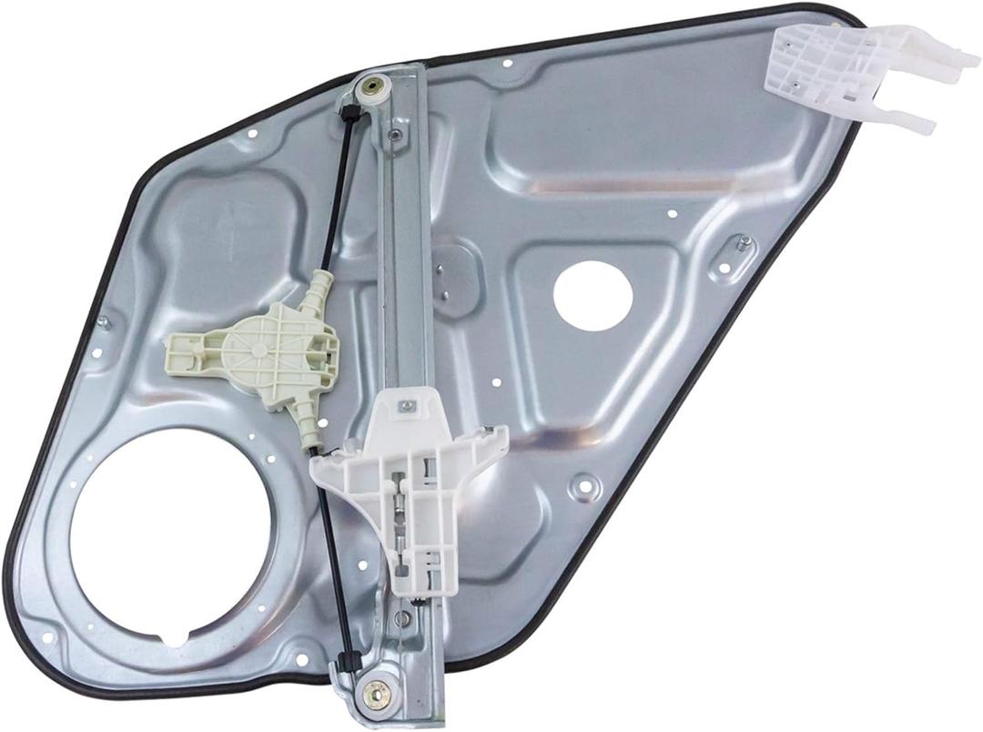 TRQ Rear Left Power Window Regulator Drivers Side Compatible with 2006-2010 Hyundai Sonata