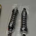 10.5 Chrome Pair Rear Shocks Absorber Suspension Compatible with Honda Rebel 250 CMX250 CMX 250 CA250 1986-2015 Classic Style