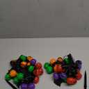 Windpnn Upgraded Solar Halloween Lights Outdoor, Solar Powered Pumpkin String Lights,16ft 20LED 8 Modes Waterproof Halloween String Lights for Garden Patio Landscape Halloween Decorations(Multicolor), Set of 2