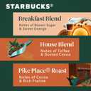Starbucks Whole Coffee Beans, Medium Roast Hot or Iced Coffee, Variety Pack, Three 12 oz Bags (EXP 02/24/26)