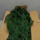 Hananona 4 Pcs 6 Ft Artificial Norfolk Pine Garlands, Real Touch Winter Pine Garland, Green Artificial Greenery Garland for Table, Mantle, Wall, Indoor, Outdoor Christmas Decorations (4, 6 FT)