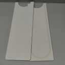 Faucet Mat for Kitchen Sink with Raised Feet, Fast Drying Diatomite Stone Sink Tray, Water Absorbent Faucet & Sink Splash Guard, Prevents Moisture Buildup, Durable Protector for Bathroom Counter (23.7" x 4", White Gray Style 2)