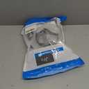 Replacement CPAP Full Face Mask F40 Improved for Airfit F30i X30i CPAP Mask Upgrade Silicone Cushion for CPAP Masks with Headgear, Elbow/Swivel, Cushion(Large)