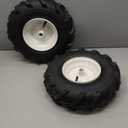 AR-PRO (2-Pack) 13x5.00-6 Tire and Wheel Assembly, 4-Ply Pneumatic Tiller Tires, 3/4" Bore & 3-1/8" Centered Hub, Compatible with Craftsman & Troy-Bilt Tiller, Garden Tractor, Trailer & Trenchers